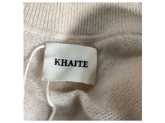 Khaite Jo Suéter de Cachemira Crema Blanco Crudo - vista 5