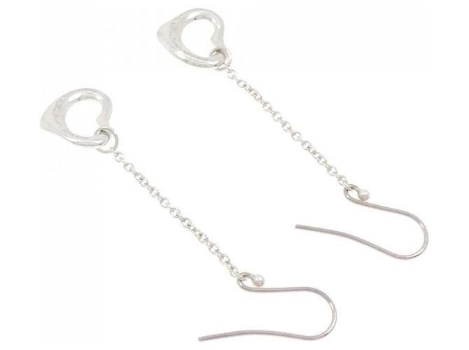 Elsa Peretti Tiffany & Co Orecchini a goccia Open Heart Tiffany - vista 3