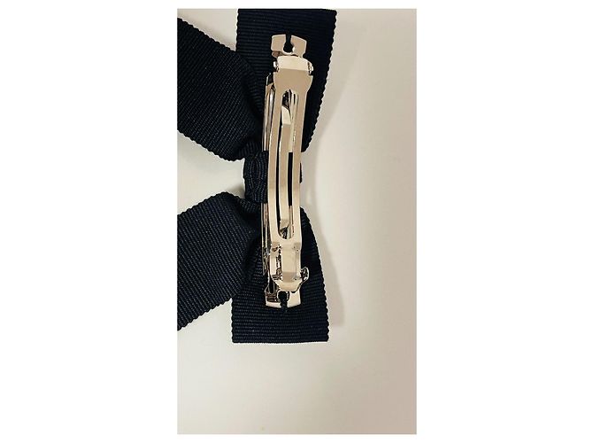 Spilla a fiocco Chanel logo cc Nero - vista 8