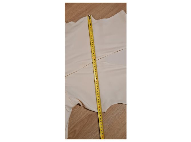 Miu Miu Seidenkleid Beige Eggshell Aus weiß - Ansicht 15