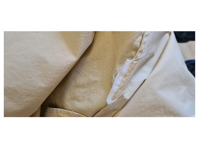 Vestido de algodón Woolrich Beige - vista 4