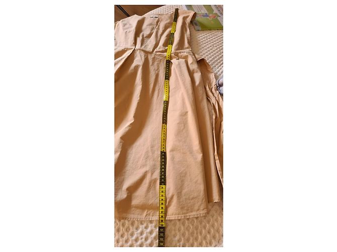 Vestido de algodón Woolrich Beige - vista 8