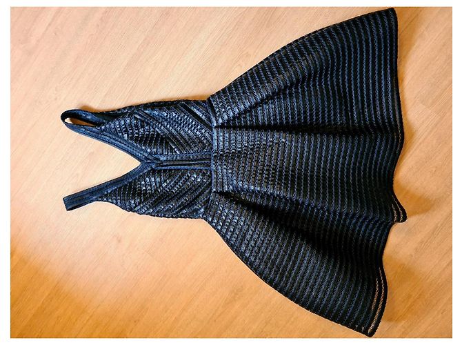Maje Kleid Dunkelblau aus Polyester - Ansicht 2