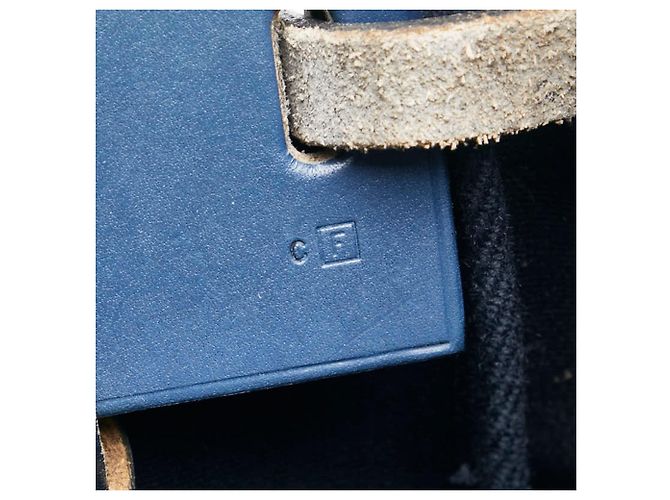 Hermès Herbag Azul marinho - vista 6