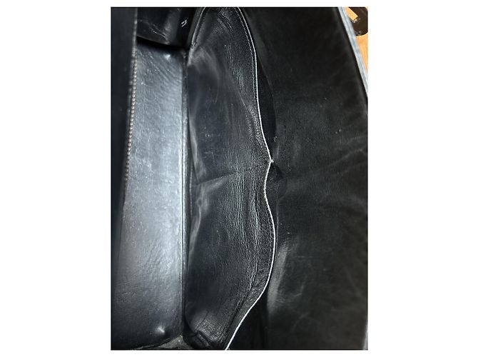 Hermès Kelly 32 Borsa in pelle box nera Nero - vista 13