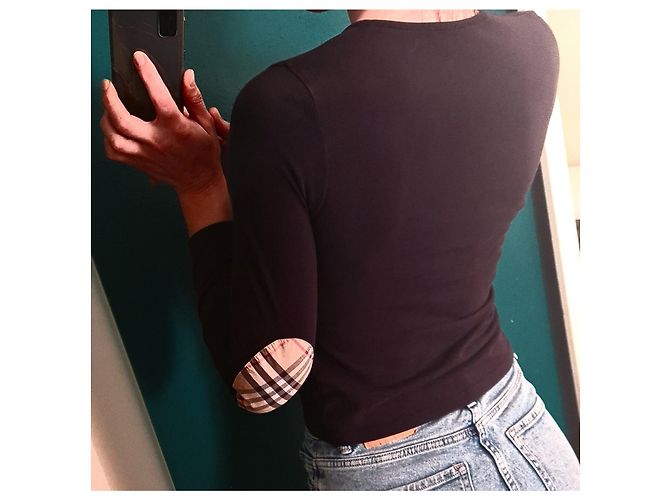 Burberry T-Shirt aus Baumwolle für Mädchen Schwarz - Ansicht 10