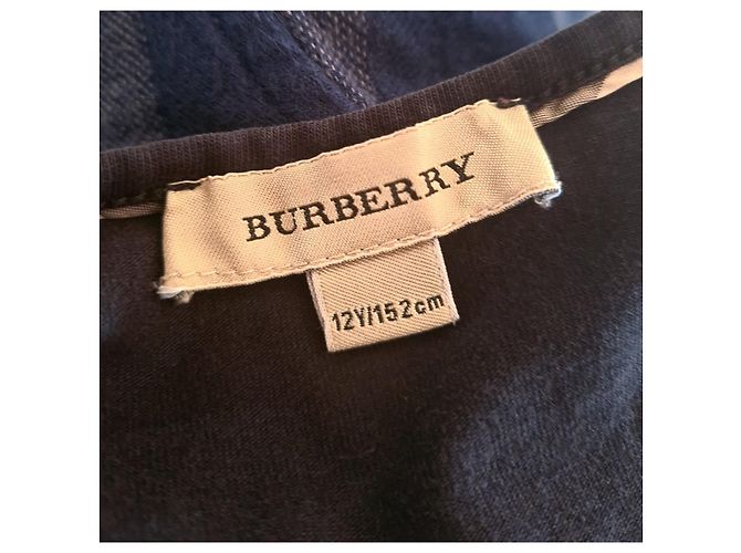 Burberry T-Shirt aus Baumwolle für Mädchen Schwarz - Ansicht 9