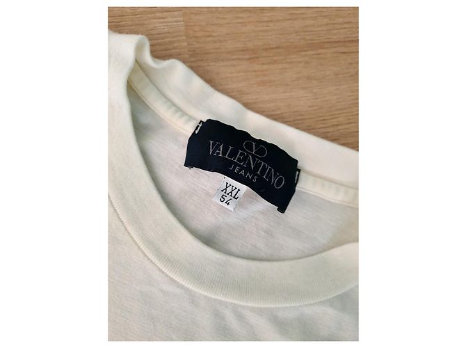 Valentino Cotton Tee Eggshell - view 10