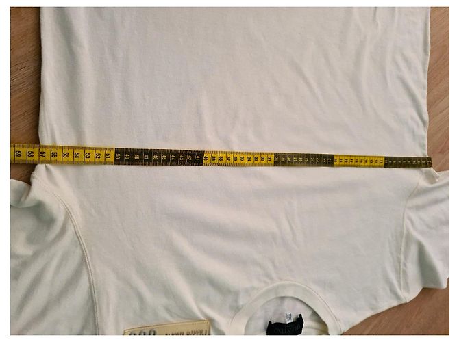 Valentino Cotton Tee Eggshell - view 4