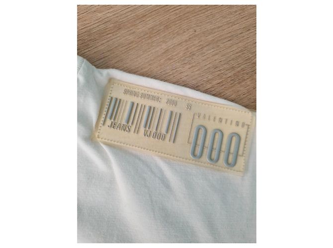 Valentino Cotton Tee Eggshell - view 9