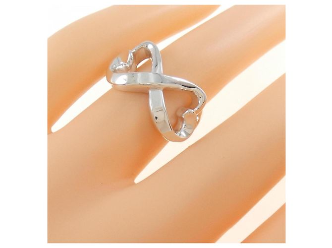 Tiffany & Co Anello Doppio Cuore Amore Tiffany - vista 5