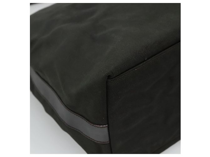 Borsa a Spalla GUCCI in Tela Khaki Auth ti2779 Cachi - vista 16
