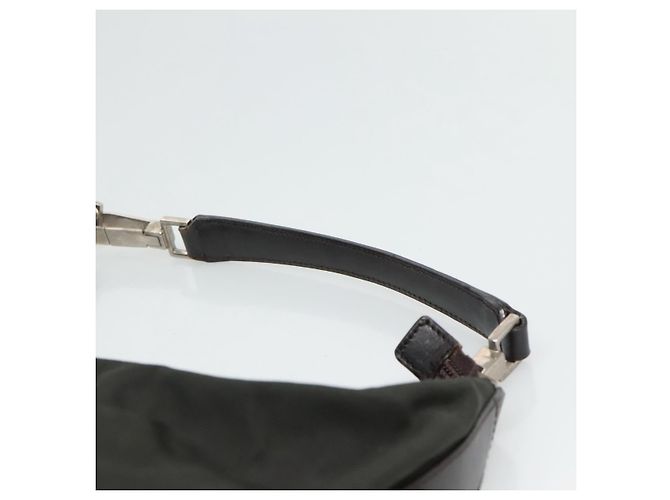 Borsa a Spalla GUCCI in Tela Khaki Auth ti2779 Cachi - vista 8