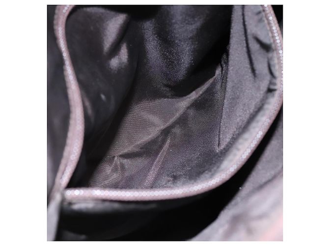PRADA Borsa a mano in nylon marrone Auth ti2669 - vista 11