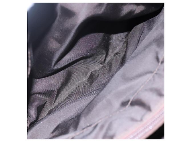 PRADA Borsa a mano in nylon marrone Auth ti2669 - vista 22