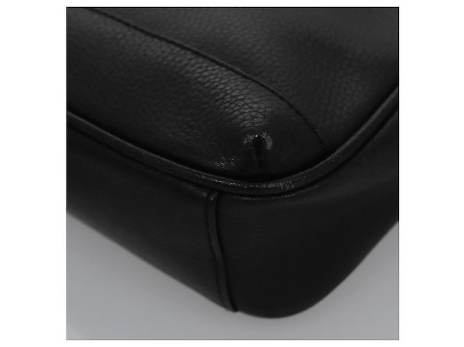 Borsa a mano in pelle nera BURBERRY Auth ti2663 Nero - vista 14