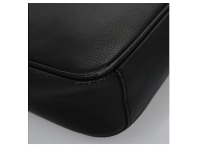 Borsa a mano in pelle nera BURBERRY Auth ti2663 Nero - vista 15