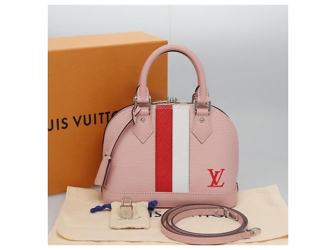 LOUIS VUITTON Epi Alma BB Borsa a Mano 2way Rosa Valerine M51961 Auth 104499S - vista 12
