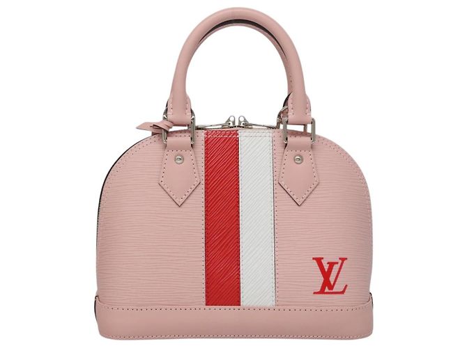 LOUIS VUITTON Epi Alma BB Borsa a Mano 2way Rosa Valerine M51961 Auth 104499S - vista 13