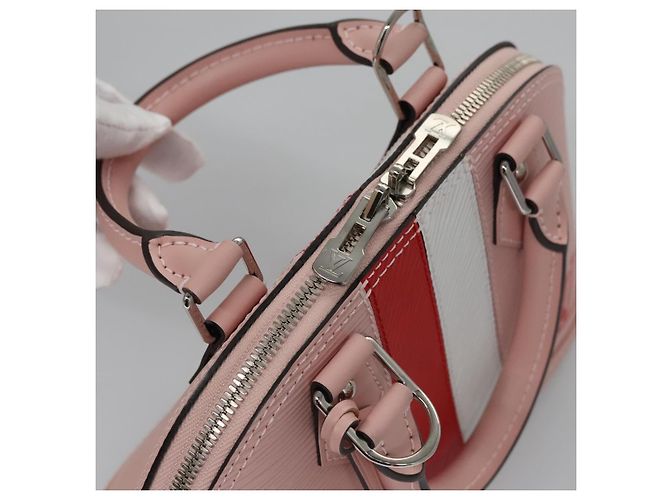 LOUIS VUITTON Epi Alma BB Borsa a Mano 2way Rosa Valerine M51961 Auth 104499S - vista 6