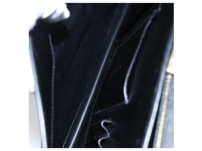 Saffiano Borsa da lavoro PRADA in pelle Safiano nera e oro Auth bs21898 Nero D'oro - vista 21