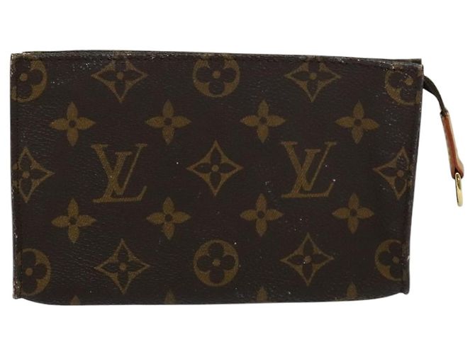 LOUIS VUITTON Monogram Bucket PM Bolsa de Accesorios LV Auth hk2004 Monograma - vista 13