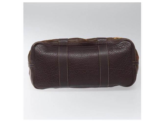 Hermès HERMES Amazonia Garden Party PM Borsa a mano in pelle marrone Auth yk16902 - vista 5