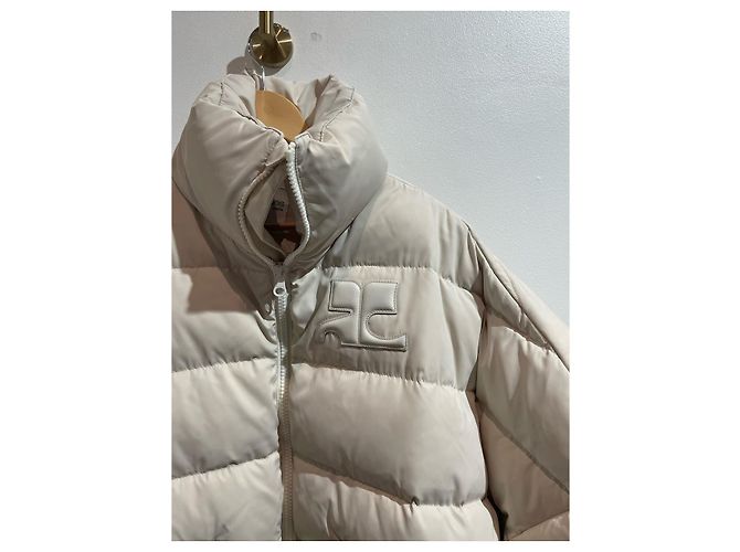 COURREGES Abrigos T.Internacional M Sintético Crudo - vista 4