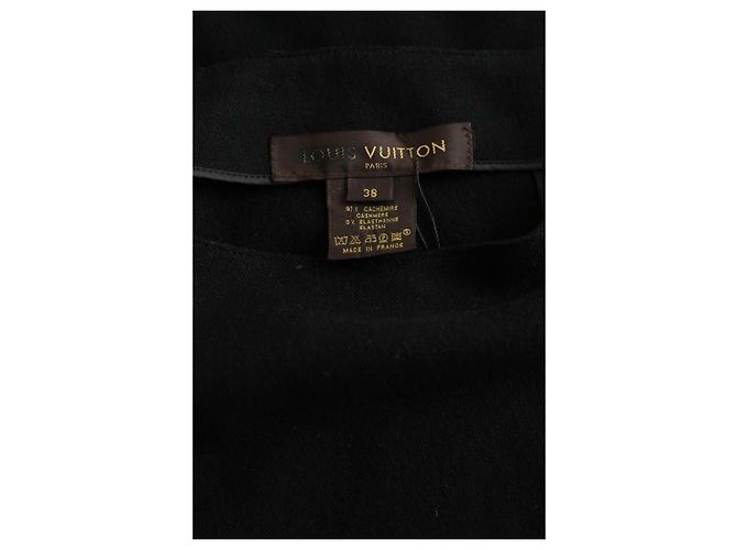 Louis Vuitton Kaschmirrock Schwarz - Ansicht 5