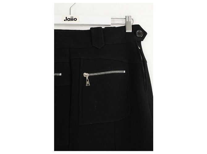 Louis Vuitton Schwarze Kaschmirrock - Ansicht 2