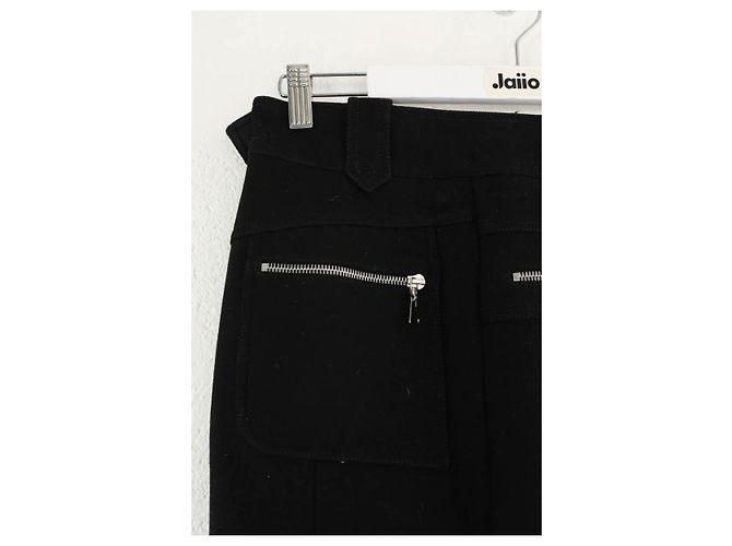 Louis Vuitton Schwarze Kaschmirrock - Ansicht 4