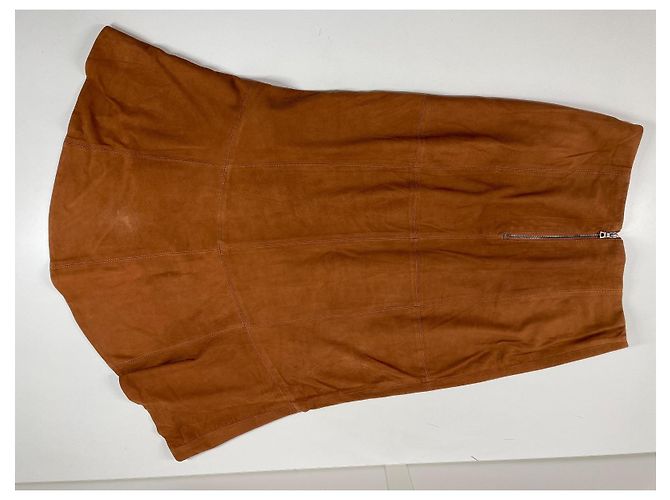Falda Alice + Olivia de cuero de cabra Talla 34 - vista 6