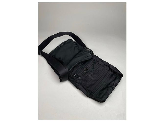 Borsa in poliestere nera Prada Nero - vista 3
