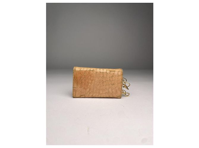 Borsa in pelle beige Miu Miu - vista 2