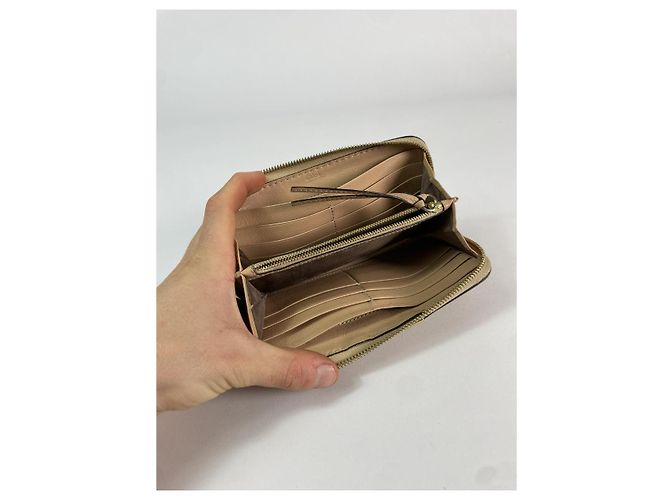 Chloé Marcie Beige Leather Wallet - view 3