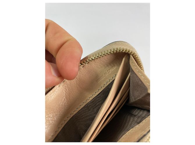 Chloé Marcie Beige Leather Wallet - view 5