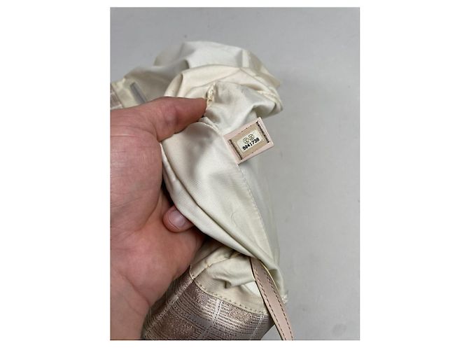 Chanel Cambon Silber Polyester Handtasche - Ansicht 4