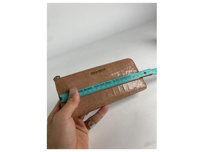 Cartera de cuero rosa Miu Miu - vista 5