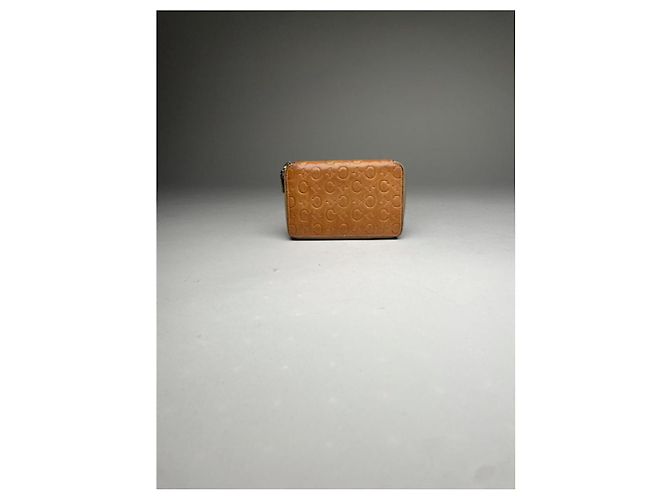 Céline Cartera de cuero naranja Celine Triomphe - vista 2