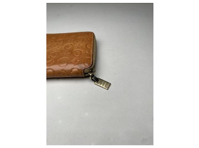 Céline Cartera de cuero naranja Celine Triomphe - vista 4