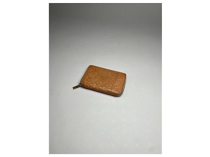 Céline Cartera de cuero naranja Celine Triomphe - vista 5