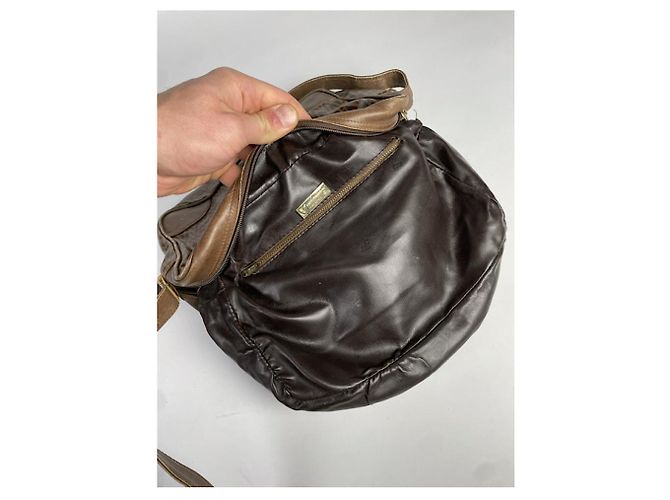 Autre Marque Borsa in pelle marrone MARIO VALENTINO - vista 3