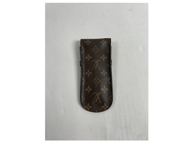 Borsa in pelle marrone Louis Vuitton - vista 4