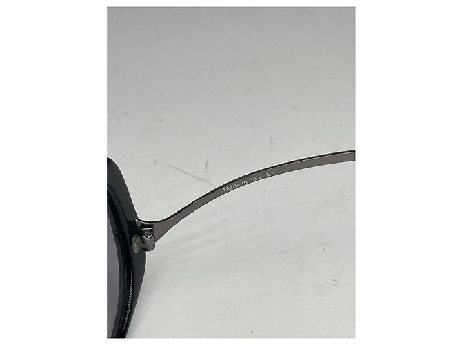 Céline Celine schwarze Metallsonnenbrille - Ansicht 2