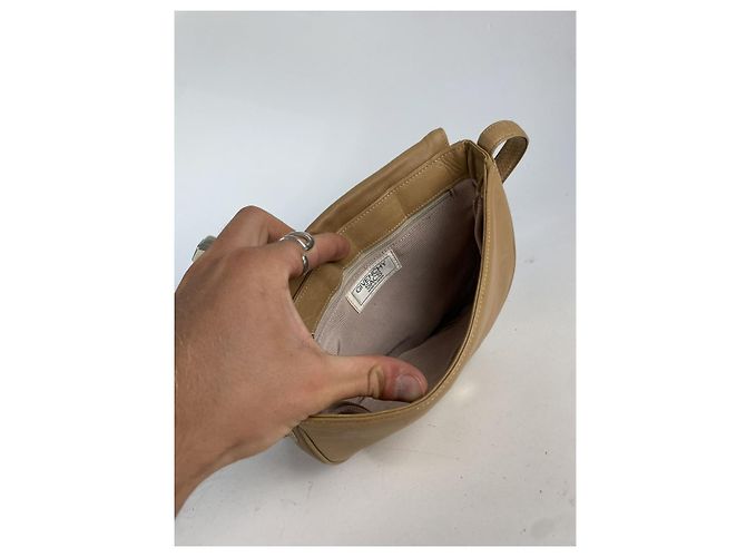 Bolsa de couro marrom Givenchy Infinity - vista 2