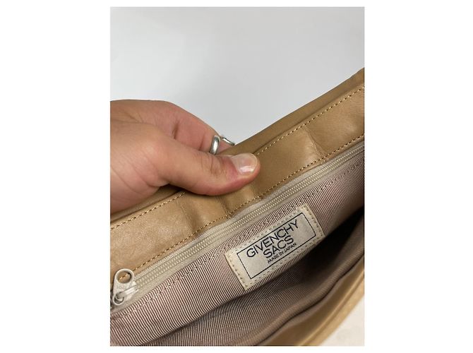 Bolsa de couro marrom Givenchy Infinity - vista 3