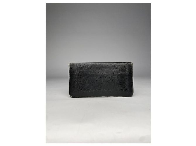 Alfred Dunhill schwarze Lacklederbörse - Ansicht 2