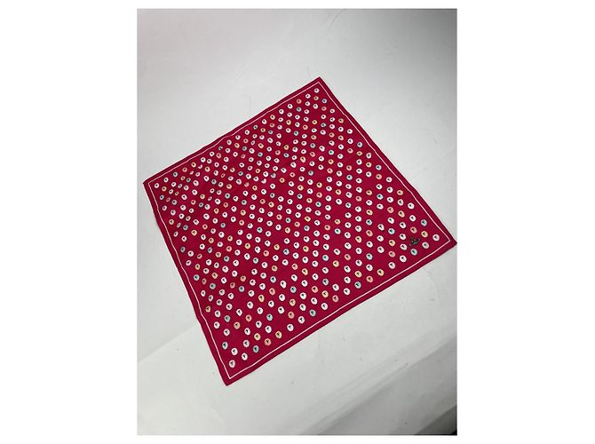 Sciarpa di seta rossa Vivienne Westwood Rosso - vista 4