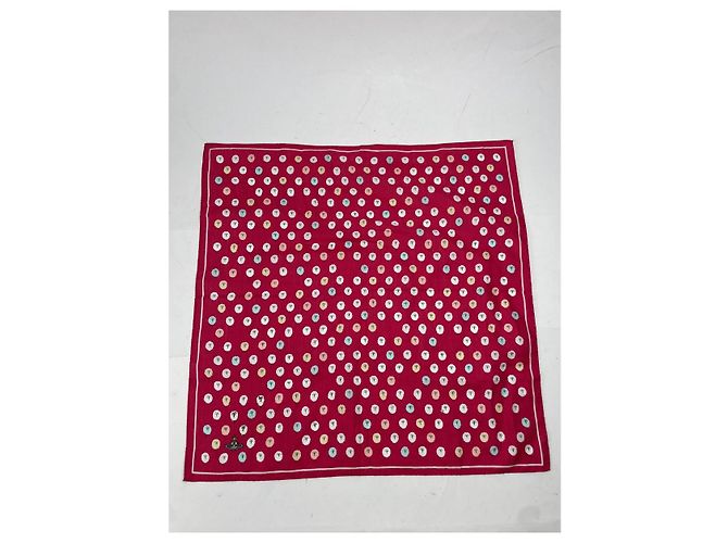 Sciarpa di seta rossa Vivienne Westwood Rosso - vista 5