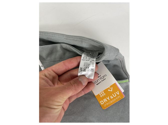 Courreges Courrèges graue Polyester-Short - Ansicht 4